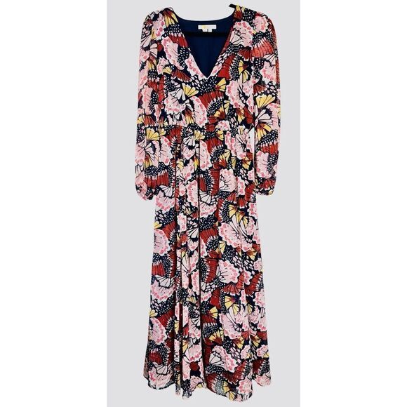 BODEN Multi Metallic Detail Maxi Dress SOLD OUT AZ 6P Boho NWOT! Vacay - Picture 8 of 11